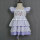 Wholesale lovely hand embroidery swiss dots girl dress